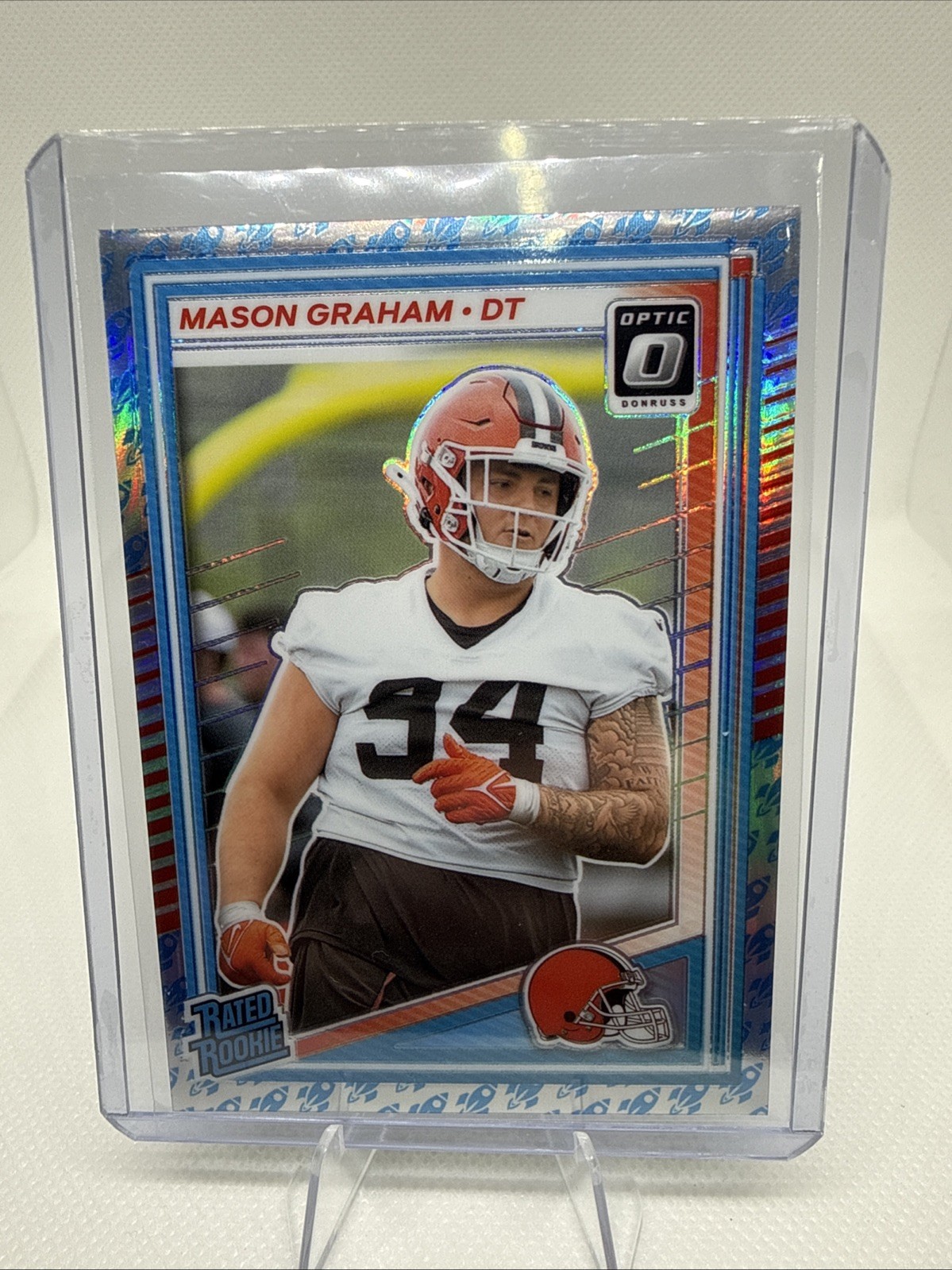2025 Donruss Optic Mason Graham Rocket Emoiji  SSP #206 Browns