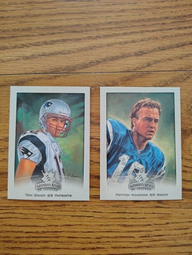 Tom Brady #55 — 2002 Panini Donruss Gridiron Kings football card