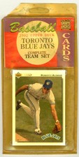 1992 Sports America Club UD Blue Jays Baseball Card Complete Team Set (30 Cards)