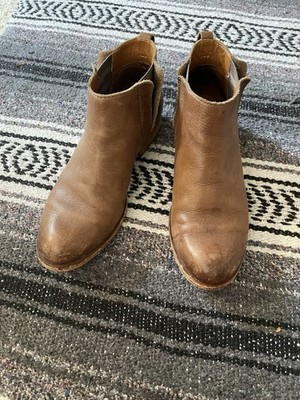 Korkease Taupe Leather Chelsea Ankle Boots 6.5 or 37