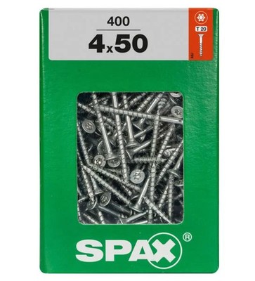 Spax Universalschrauben 4.0 x 50 mm TX 20 - 400 Stk.  Schraube