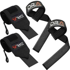 Gym Wrist Wraps  Wrist Straps for Weightlifting Bundle 2 Pairs , Heavy-Duty...