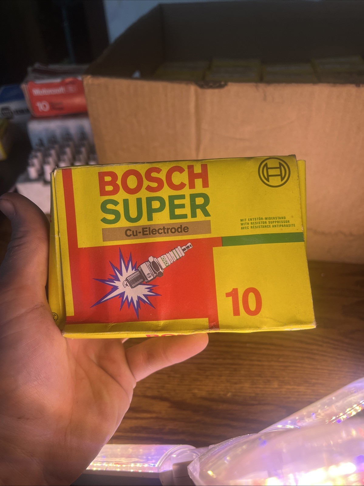 Spark Plug-Super Bosch 7588 HR10BCZ Box of 10 Made in Germany