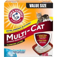 Arm & Hammer 718033 29 lbs Multi-Cat Clumping Litter 1.31 per pound