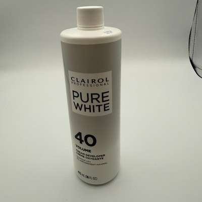 Clairol Pure White 40 Volume Creme Developer 16 0z New & Sealed Authentic (D-95)