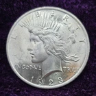 🚚⚡️FAST🔥BEAUTIFUL 👀🔥1923 Peace Dollar Silver US Coin $1.00 MS BU 1256