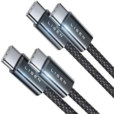 60W USB C Kabel, [4er Pack, 0, 5M 1M 1M 2M] USB C auf USB C Kabel Set