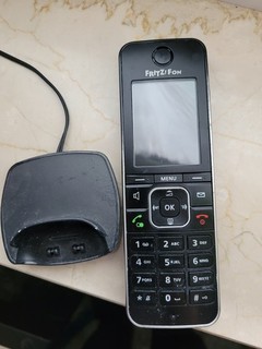 AVM FRITZ!Fon C6 Schnurloses DECT Komforttelefon Schwarz (20002964)
