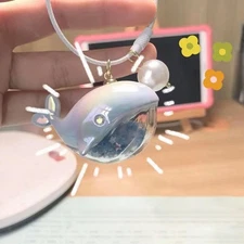 Whale Keychain Backpack Doll Cute Portable Bag Accessories Doll Adorable Bag