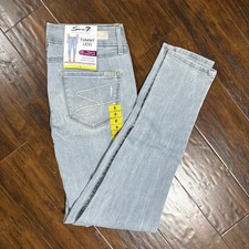 SEVEN7 WOMEN'S HIGH RISE TUMMYLESS JEANS, Slimming Control Panel Sz 8 NWT