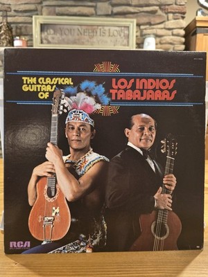 The Classical Guitars Of Los Indios Tabajaras (1974) Vinyl Record LP VG+/VG+