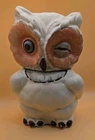 Vintage Shawnee Style Winking Owl Cookie Jar USA Pottery Ceramic Owl