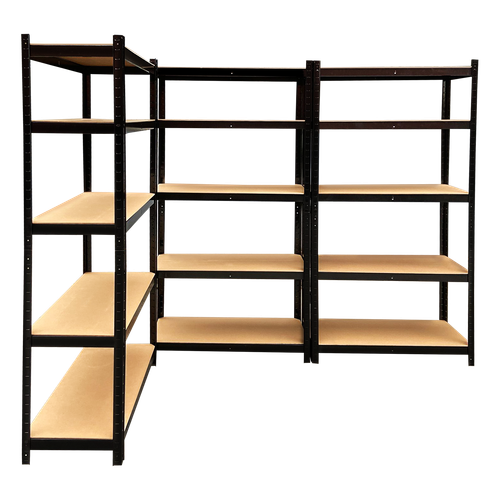 Heavy Duty 5Tier Storage Shelf Organizer Steel Metal Garage Shelving