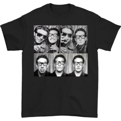 Buddy Holly Memories Men T-shirt Black All Sizes XA196