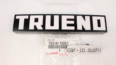 TOYOTA Genuine Corolla Sprinter TRUENO AE86 Front Bumper LOGO