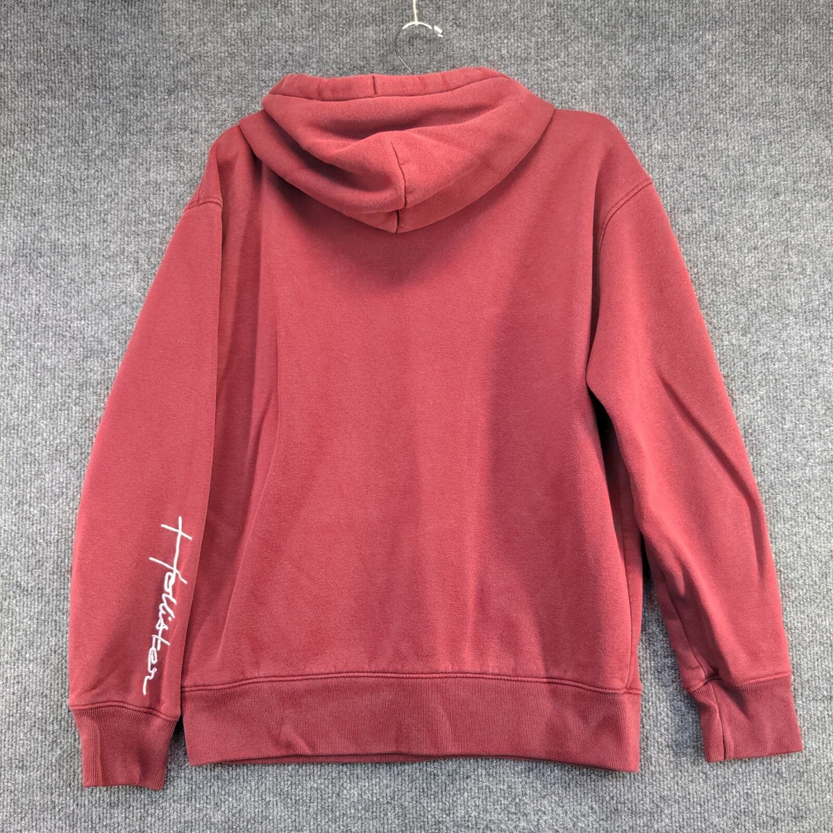 Hollister Californa Men's Pullover Hoodie Red Size Small Must Have
