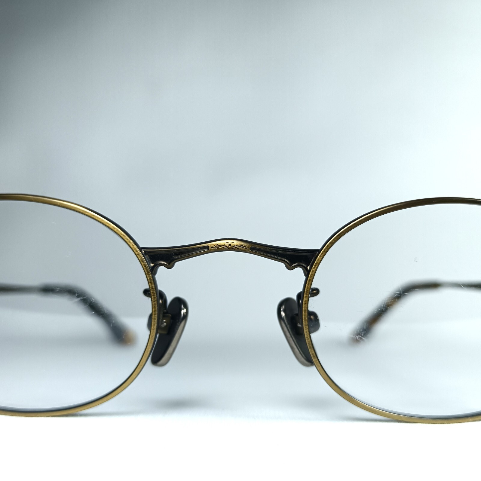 Eyeglasses, Titanium, LESCA, oval, Panto, eyeglasses, frames, New Old Stock