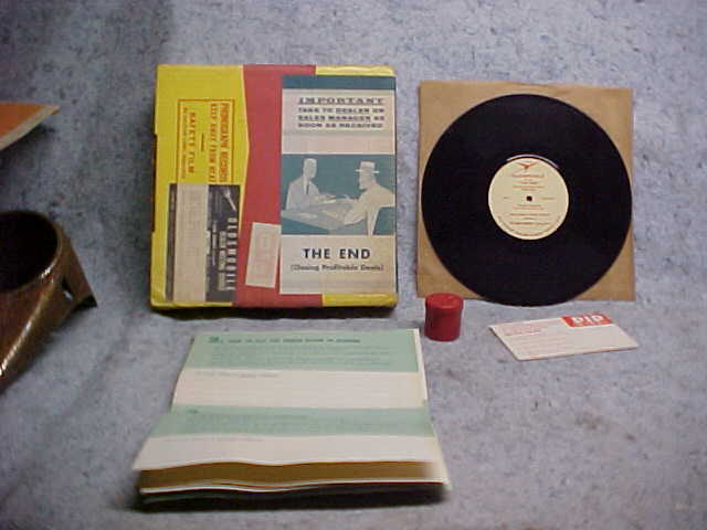 OLDSMOBILE 1960 SALESMAN KIT THE END , CLOSING PROFITABLE DEALS