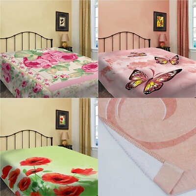 Frottee Laken 150x200 cm - 100% Baumwolle Luxus Decke - weich, robust und stilvoll