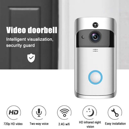 Smart WiFi Video Doorbell Wireless Intercom - Compare to RING - Ships in 24 hrs - Picture 11 of 13