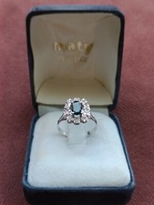 Bague Pompadour or blanc 18