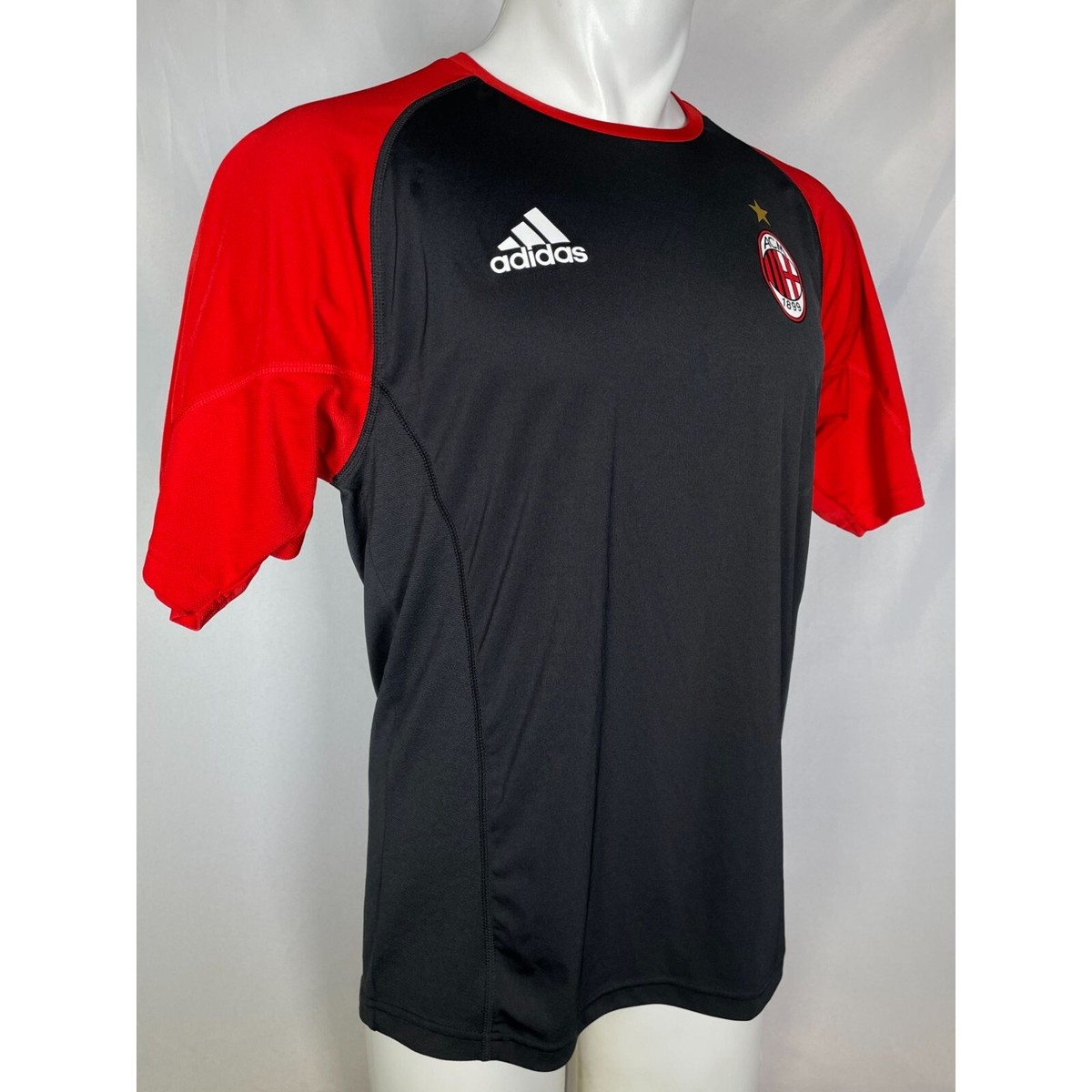 AC Milan　02/03　VINTAGE　adidas　ユニフォーム Vintage Adidas AC Milan 2002/03 Soccer Jersey XL Men