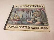 WHERE the WILD THINGS ARE 1963 1st Edition : Maurice Sendak No Dust Jacket