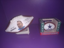 Dallas Cowboys Emmit Smith #22 Mini Football Fotoball & Christmas Ornament 