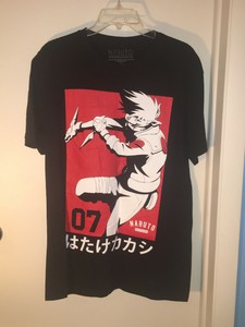 red kakashi shirt