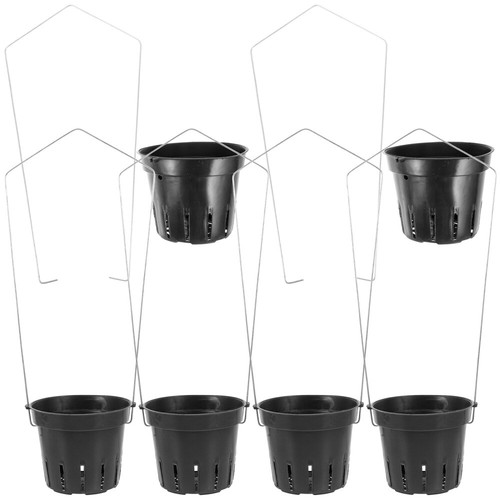 6 Pcs Porous Flower Pot Office Hanging Succulent Planter Plastic - 第 10/12 張圖片