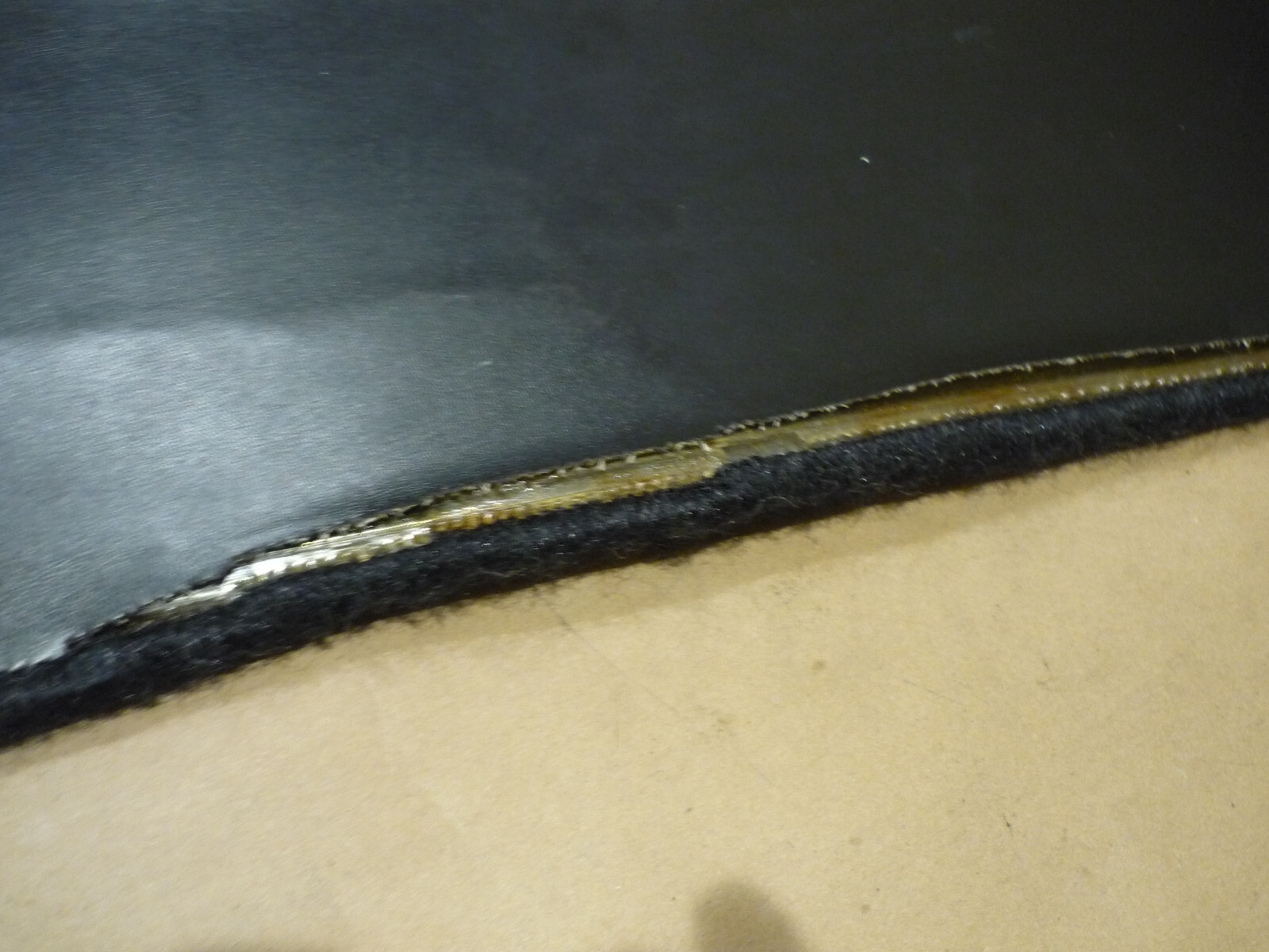 Ferrari Testarossa - Spare Wheel Covering Carpet -P/N 61492700