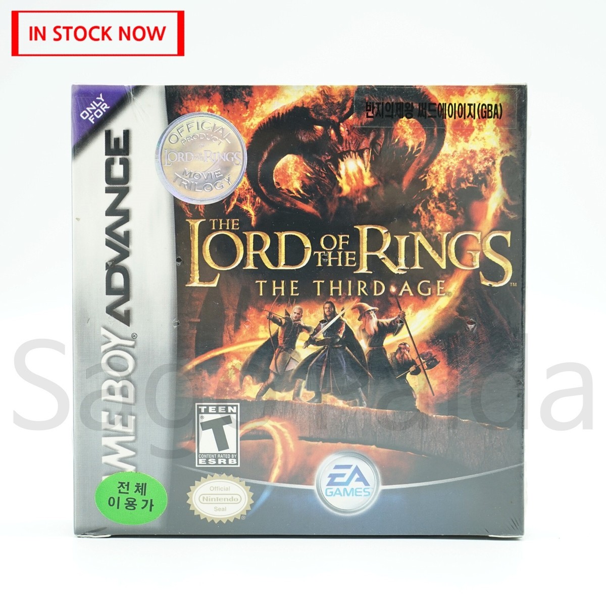 Nintendo Game Boy Advance (GBA) The Lord of the Rings: The Third 
