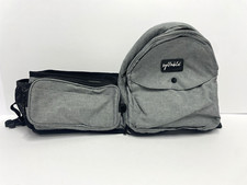 Baby Hip Seat Carrier Adjustable Waist Strap Gray Max Weight 40lbs