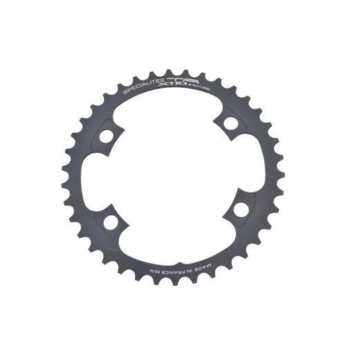 Plateau route 38 dents entraxe 110 noir pour vos sorties cyclistes en montagne