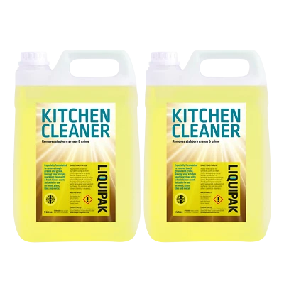 Liquipak Kitchen Cleaner 10L - Degreaser, Zesty Lemon Fragrance 10L