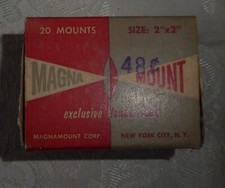 Vintage Magna Mount Slide Mounts