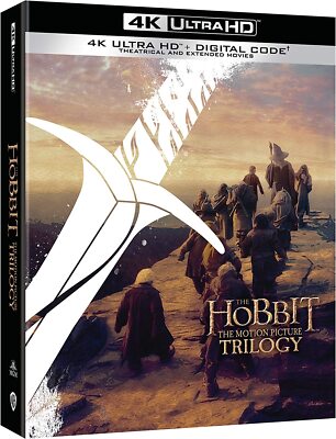 New- Hobbit Motion Picture Trilogy, The (Extended & Theatrical) (4K-UHD 6-Discs)
