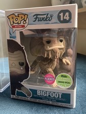 bigfoot flocked funko pop