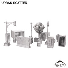 Urban Scatter - Marvel Crisis Protocol Terrain - Tabletop Terrain MCP