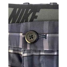 Nike Dri Fit gray plaid shorts men M 32