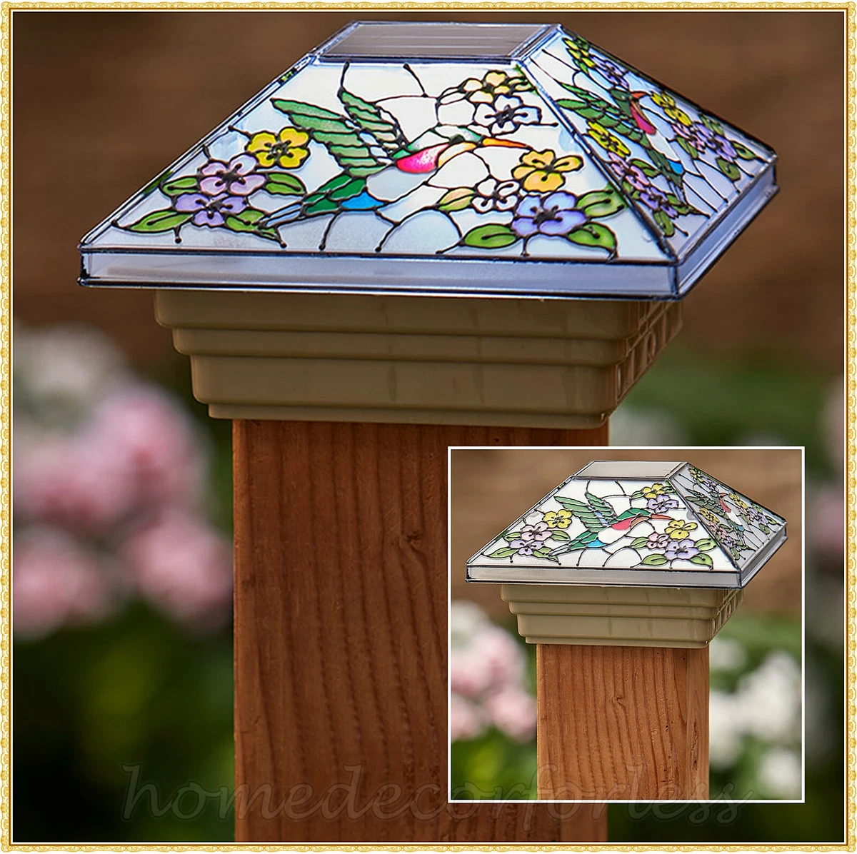 Mailbox post solar sale light