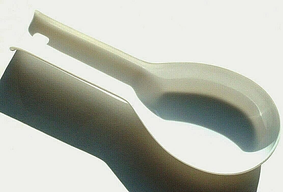 Aronson Jumbo Large Plastic Spoon Rest White 10inch eBay