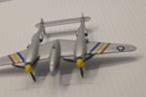 Lockheed P-38L Lightning Diecast Model USAAF 49th FG "Elsie" 4 Inch - Picture 6 of 11