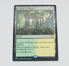 Temple Of Plenty 185 Magic The Gathering Trading Card MTG Tc7