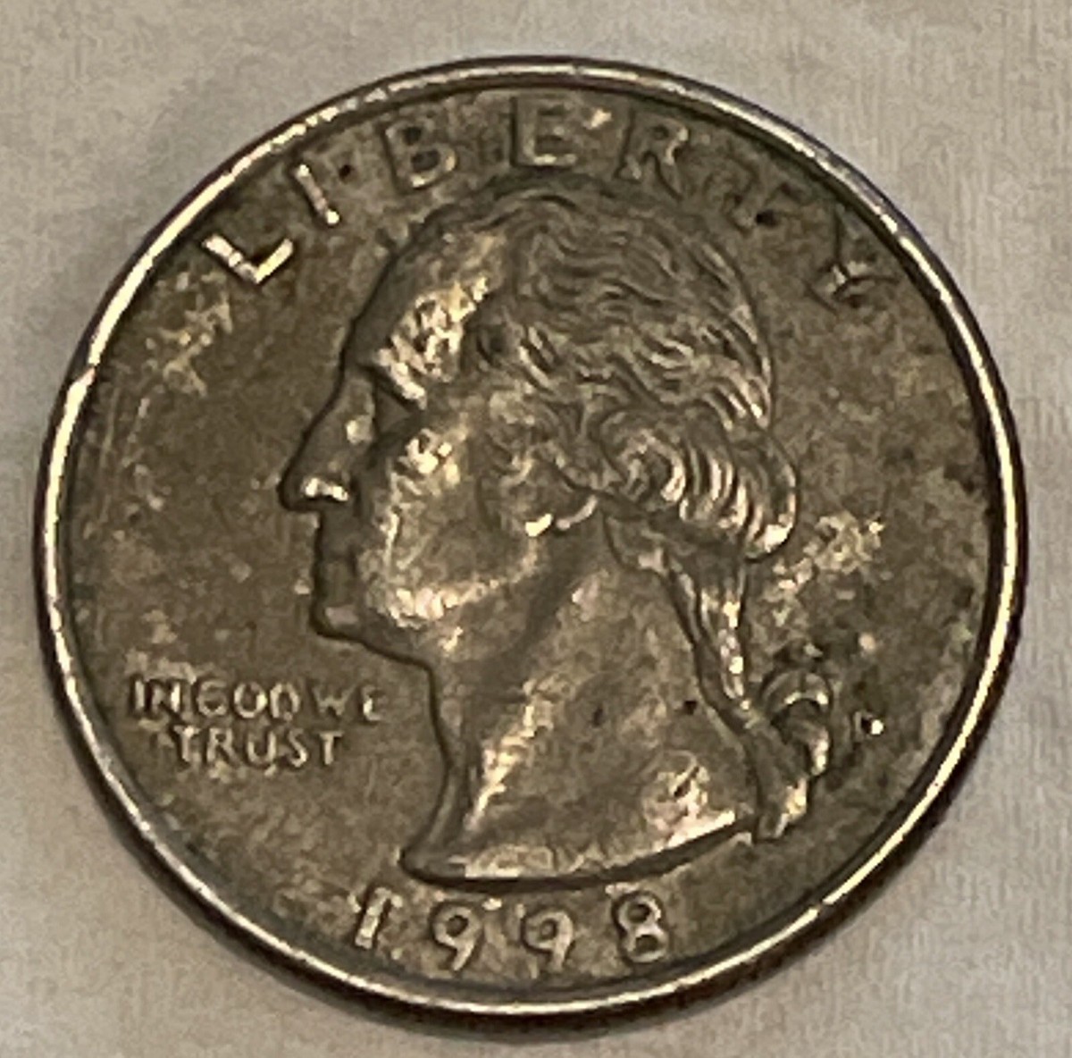 お試し価格！タイ プラクルアン クマントーン レア 1998-D Washington quarter missing clad layer Obverse error | eBay