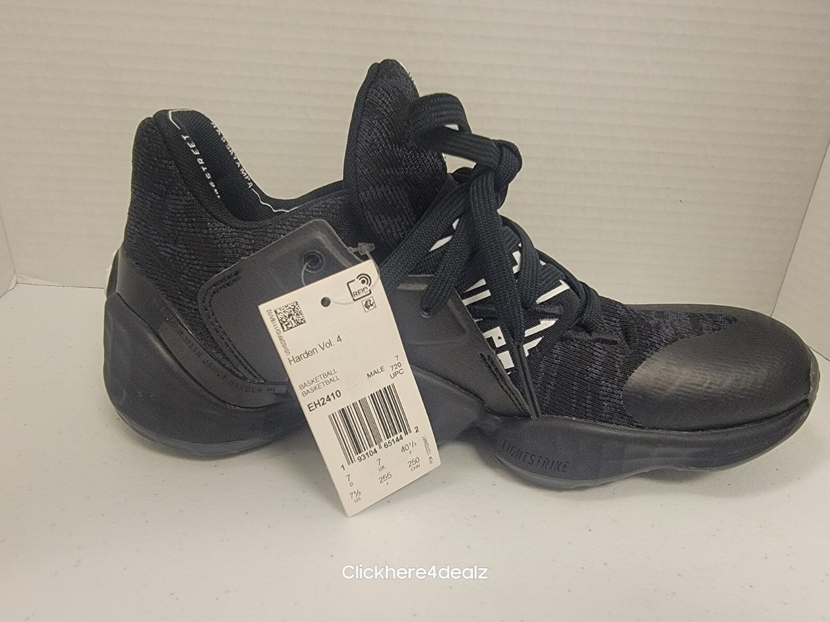 Adidas James Harden Vol.4 Core Black Men’s Basketball Shoes Size 7.5 EH2410 Adidas James Harden Vol.4 Core Black Men main image 3