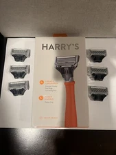 Harry's Men's Razors  Blades 8 Count Refills & Handle Travel Cover Genuine