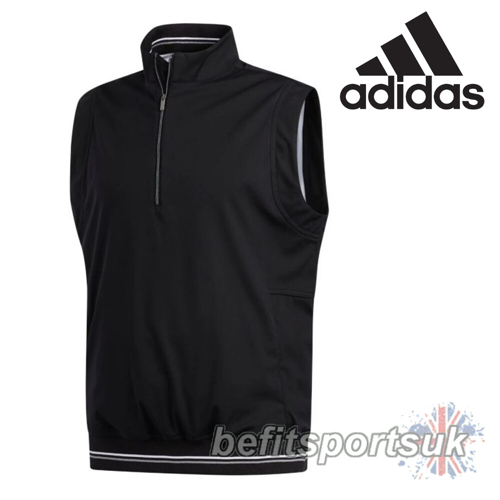 ADIDAS MENS GOLF GILET VEST GORE WINDBREAKER WINDPROOF ADIPURE