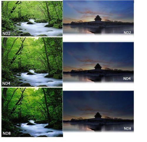 RISE(UK)77MM ND Neutral Density Filter Set ND2 ND4 ND8 for Canon Nikon Lens fre - Picture 6 of 6