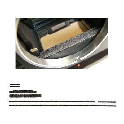 Premium Light Seal Foam Kit für ---- Nikon Nikkormat FT FTN FT2 FT3 ------